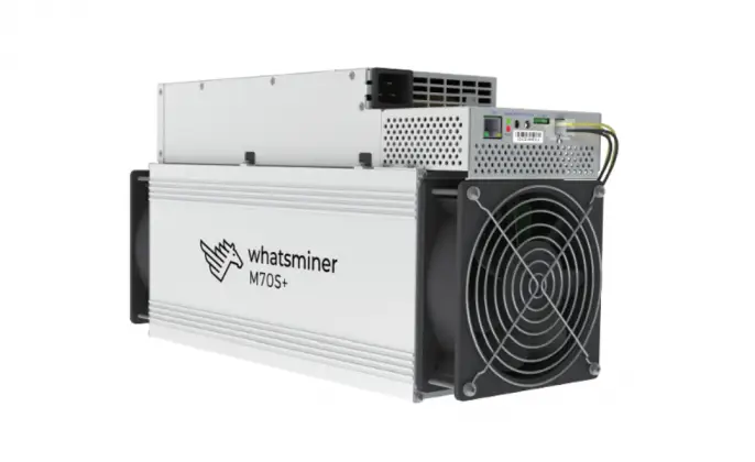 Оборудование для майнинга WhatsMiner M70S+ 244 Th/s, производитель MicroBT, алгоритм SHA-256 Превью