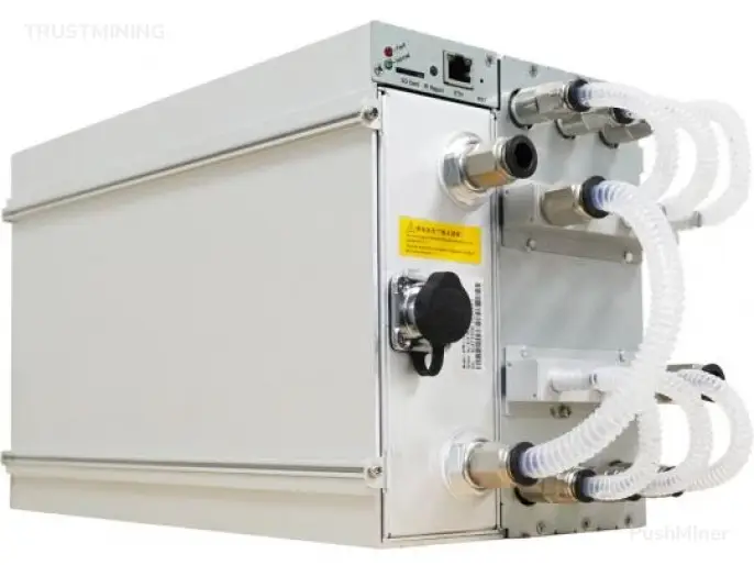 Оборудование для майнинга Antminer S21 Hyd 319 Th/s, производитель Bitmain, алгоритм SHA-256 Превью