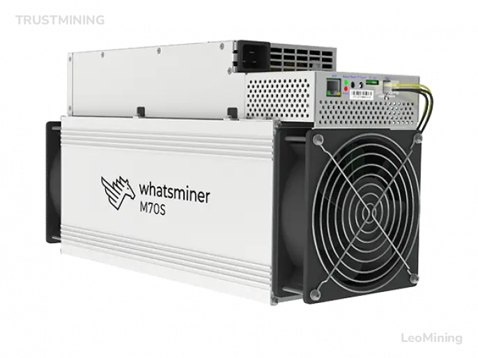 Оборудование для майнинга WhatsMiner M70S 250 Th/s, производитель MicroBT, алгоритм SHA-256 Превью