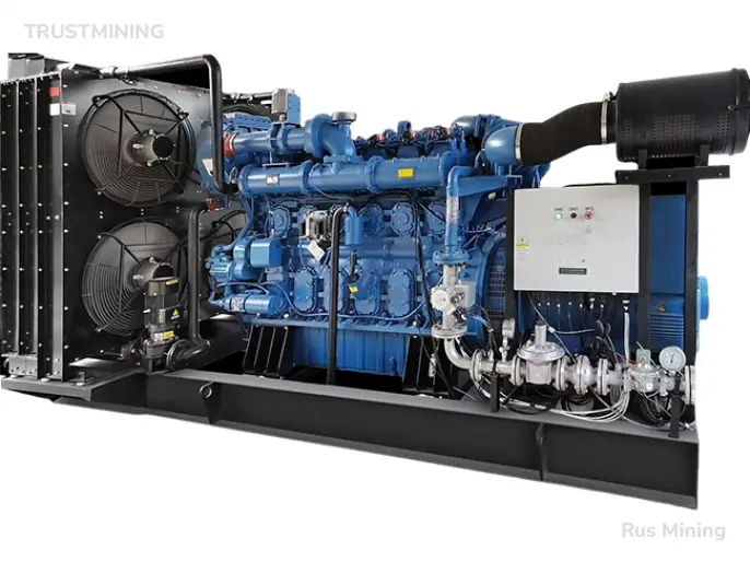 Gas generator Yuchai YC6CG-500N5LC, power 500 kW/h Preview