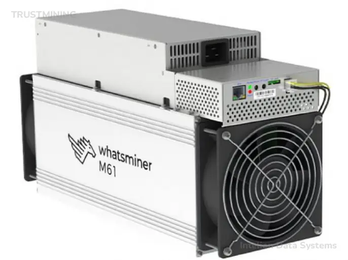 Оборудование для майнинга WhatsMiner M61 210 Th/s, производитель MicroBT, алгоритм SHA-256 Превью
