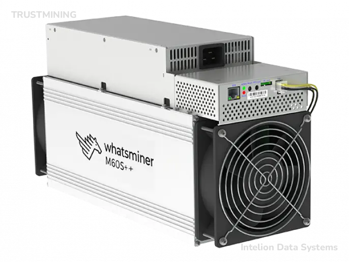 Mining equipment WhatsMiner M60S++ 228Th/s, manufacturer MicroBT, algorithm SHA-256 Preview