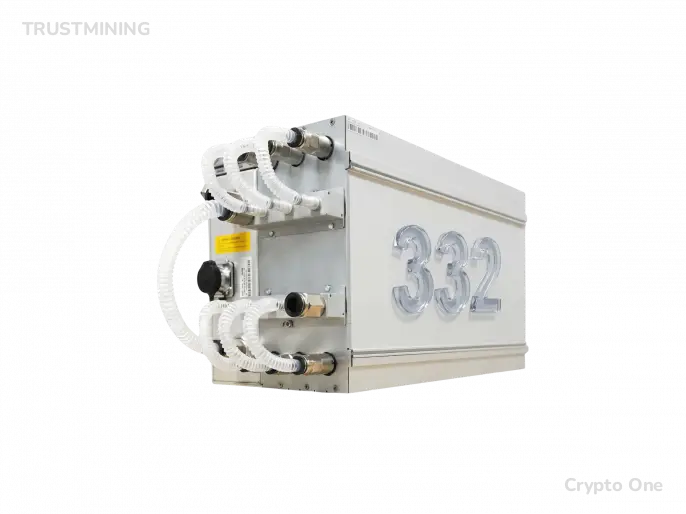 Оборудование для майнинга Antminer S21e Hyd 332 Th/s, производитель Bitmain, алгоритм SHA-256 Превью