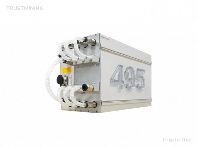 Оборудование для майнинга Antminer S21j XP Hyd 495 Th/s, производитель Bitmain, алгоритм SHA-256 Превью