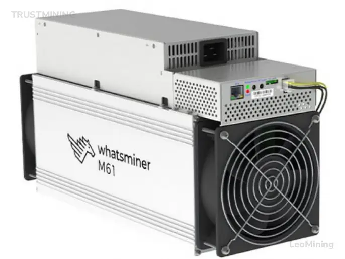 Оборудование для майнинга WhatsMiner M61 208 Th/s, производитель MicroBT, алгоритм SHA-256 Превью